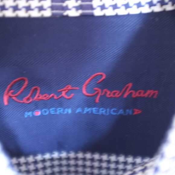 COPY - Robert Graham modern American houndstooth tailored fit 2XL - Picture 8 of 12